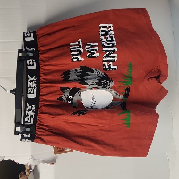 NWT Lazy One Pull my Finger Men's sz M Boxer - Picture 4 of 5